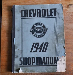 VTG 1940 Chevrolet Shop Manual - Picture 1 of 4