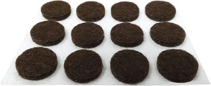 Shepherd 1/2 Zoll selbstklebende Filzpads 24er Pack braun - Bild 1 von 6