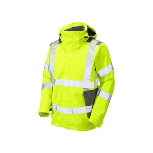Leo Workwear Exmoor Leo Ecoviz 10K Performance+ Breathable Jacket Waterproof - Picture 1 of 2