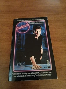 Cocktail Movie Tie In 1st Printing Pocket Books 1988 Tom Cruise Heywood Gould - Picture 1 of 17