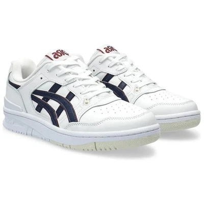 Zapatos ASICS EX89 bajos blancos azul marino medianoche 1201A476-115 para hombre NUEVO Foto 1 de 4