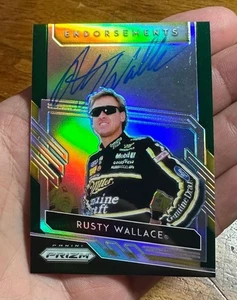 Rusty Wallace 2019 Panini Prizm Signature Auto Autograph Endorsements /99 Nascar - Picture 1 of 3