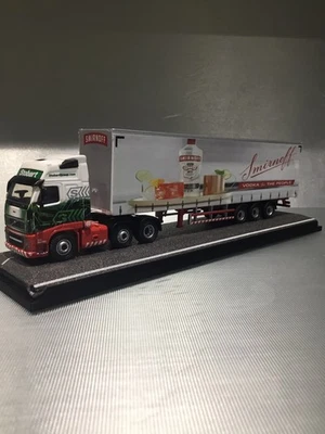 1/76 Eddie Stobart Volvo FH Truck And Code 3 Smirnoff Trailer  - Image 1 of 4