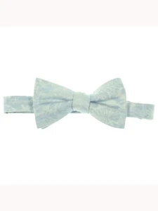 RYAN SEACREST Mens Light Blue Patterned Bow Tie - Picture 1 of 3