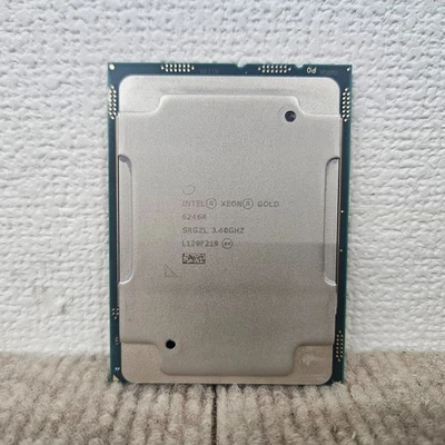 Intel Xeon Gold 6246R SRGZL 16Core 3.40Ghz 35.75MB 205W FCLGA3647 CPU Processor - Image 1 of 3