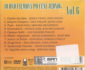 10 DVD s English Mit Croatian serbian Subtitles Film Movie Best Justin Long John - Bild 1 von 1