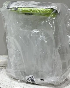 Tupperware Fresh N Cool Set of 2 Medium Modular Containers Clear/Green New - Picture 1 of 4