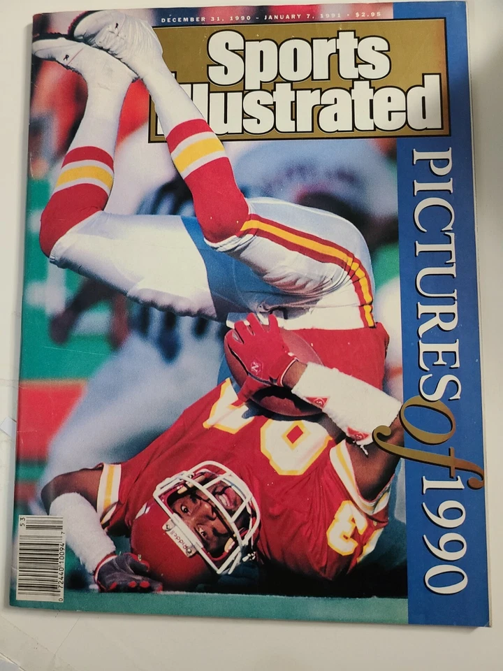 Stephone Paige Kansas City Chiefs Sports Illustrated No Label Pictures of 1990 - Image 1 of 1