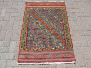3x4 ft Turkish vintage rug - rugs for living room - Picture 1 of 10