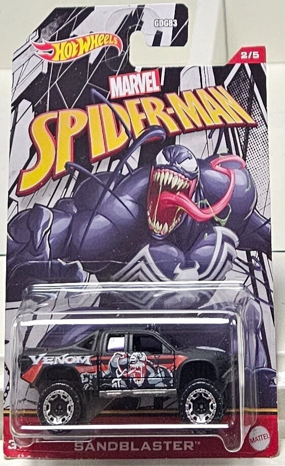 Hot Wheels 2022 - Spider-Man Series 02/05 - Sandblaster - Bild 1 von 1