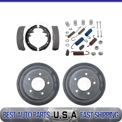 Kit de tambores y zapatas de freno trasero Raybestos y herrajes para Ford F-150 1997 Foto 1 de 4