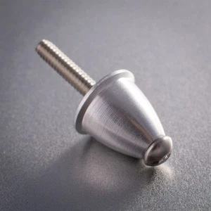 2119 - Cox .09 Tee Dee Medallion Model Engine Aluminum Spinner & Screw 09 - Imagen 1 de 2