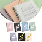 Flexible Central Circle Music Score Folder with Easy Page Turning Loop Buckle