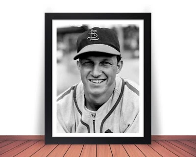 Fotografía enmarcada STAN MUSIAL ST. LOUIS CARDINALS - 8x10 u 11x14 (W3) Foto 1 de 4