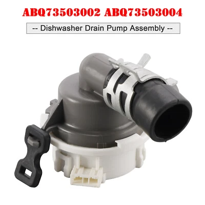 ABQ73503002 ABQ73503004 Dishwasher Drain Pump Assembly for LG Dishwasher B9 - Image 1 of 4