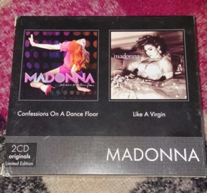 MADONNA CONFESSIONS LIKE A VIRGIN LIMITED BOX 2 × CD MADE IN FRANCE no LP 2014 - Picture 1 of 3