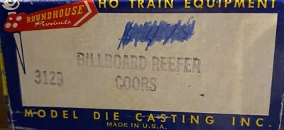 Roundhouse HO Scale -36' Billboard Reefer Coors Golden 6425 - 3129 - SWB3 - Image 1 of 2