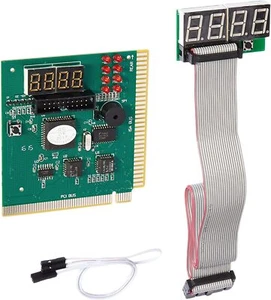 LEAGY 4-cyfrowy PCI i ISA PC Komputer Płyta główna Analizator Tester Diagnostyka POS - Zdjęcie 1 z 6