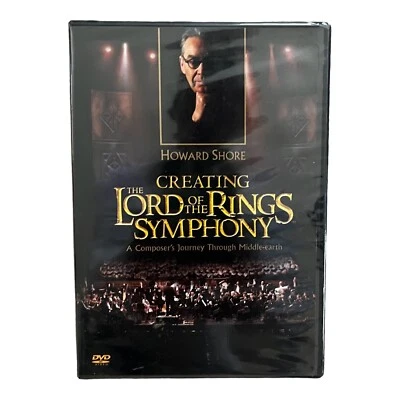 Creating the Lord of the Rings Symphony Howard Shore DVD NEW SEALED! - Image 1 of 2
