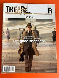 THE GOOD SHEPHERD MATT DAMON ACTOR December 2006 THE HOLLYWOOD REPORTER MAGAZINE - Imagen 1 de 3