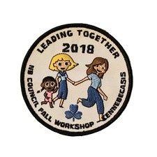 Girl Guides Canada Girl Scouts Crests LEADING TOGETHER 2018 CREST Patch