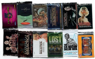 Лот на ваш выбор из 10 коллекционных карточек из различных телешоу: BSG, Lost и т.д. - Изображение 1 из 4
