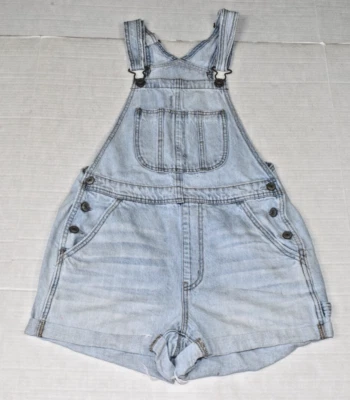 Pantalones Cortos Jean American Eagle Talla 2 2020 Azul Pálido Denim Botones Plateados Foto 1 de 4