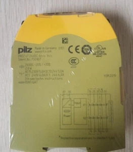 750107 1 pieza nuevo sellado nuevo Pilz PNOZ S7 750107 relé de seguridad 24VDC 4n/o 750107 - Imagen 1 de 4
