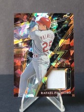 Rafael Palmeiro 2023 Select Sparks Cracked Ice Prizm Texas Rangers /23