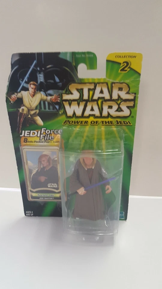 2000 Hasbro Star Wars Saesee Tiin Action Figure & Info Pages Collectable