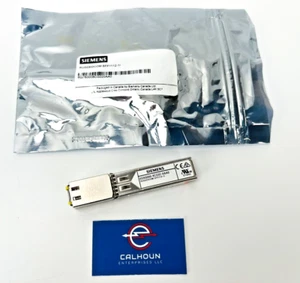 NEU! SIEMENS 6GK6000-8CG02-0AA0 / 6GK60008CG020AA0 RUGGEDCOM SFP1112-1I RJ45 - Bild 1 von 7