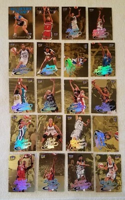 Original Vintage 1999 Fleer Ultra WNBA Gold Medallion Parallel Lot 20 diff - Image 1 of 3