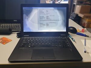 Bulk lot of 5 x Dell Latitude E7250 laptops with faults - i7-5600 processor