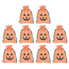 10pcs Jewelry Pouches Drawstring Gifts Jambo Pumpkin Bags Party Treat Bags