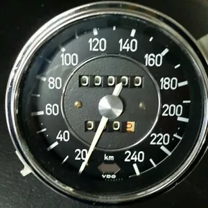 BMW E9 Tacómetro 3.0CS 3.0CSi 3.0CSL Tacómetro Anticuado Iva Ausweisbar - Imagen 1 de 1