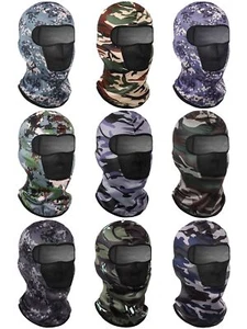 9 PCS Mascaras para el sol UV mascara Sun pasamontañas pasamontana cubre cara - Picture 1 of 6