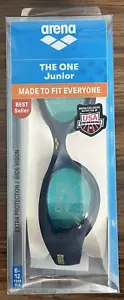 Arena The One Junior Blue Goggles UV Protect No Fog/Leak Max Comfort Ages 6-12 - Picture 1 of 7