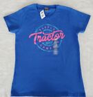 Tractor Supply T Shirt Womens Medium Blue Crew Tee Tractor Supply Shout Out