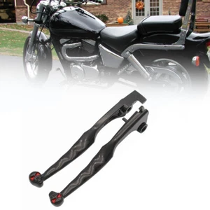 Brake Clutch Levers Motorcycle Black Motor Fit for Kawasaki ZZR600 2005-2009 - Picture 1 of 14