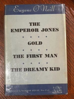 Eugene O'Neill Emperor Jones Gold First Man Dreamy Kid HC 1925 in DJ Foto 1 de 4