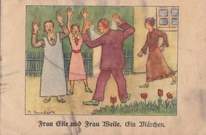 Frau Eile und Freu Weile. Ein Märchen. - Hoffmann's Stärke Märchenheft Nr. 178 - Picture 1 of 3