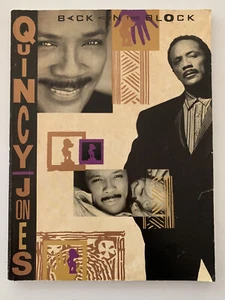 VTG Quincy Jones Songbook Back On The Block 1990 Piano Guitar R&B - Picture 1 of 1