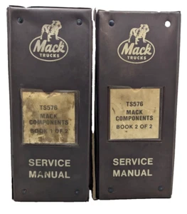 MACK TS576 SERVICE SHOP RIPARAZIONE MANUALE TELAIO MIDLINER ANNI 80 CH CL RD - Foto 1 di 24