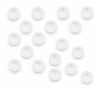 Ear Headphones Ear Pads Ear Plugs Rubber Replacement Silicone Size M IN White