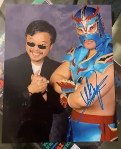 Ultimo Dragon Signed W/proof 8x10 Photo Sonny Onoo Autographed WWE NJPW WCW AAA - Picture 1 of 3