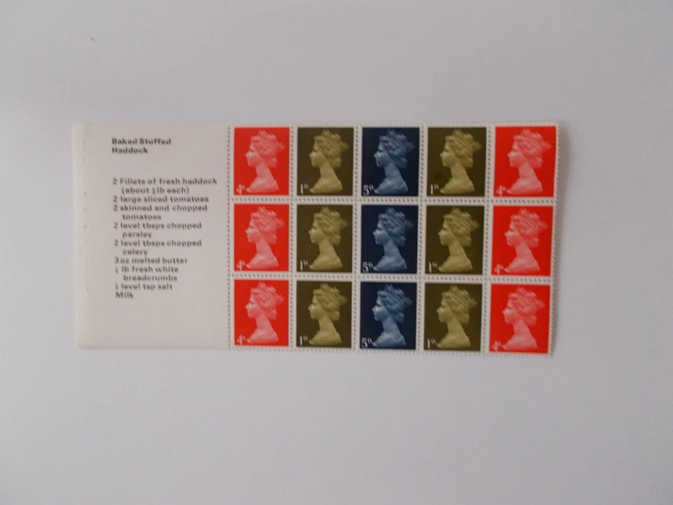 GB QEII SG 724n Se-tenant Pane ex-ZP1a Stamps for Cooks Prestige Booklet U/M — 第 1/1 张图片