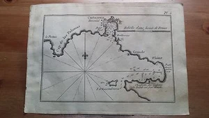 1817 Allezard: Mapa Bahia de "Cartagena" (Región de Murcia España Map Spain) - Imagen 1 de 1