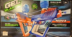 Gel Blaster Nova 2er Pack mit 60.000 Gelets inklusive & Schutzbrille - Bild 1 von 5