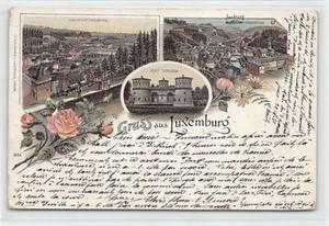 Luxembourg-Ville - LITHO - Fort Thüngen - Pfaffenthal - Ed. L. Glaser - Bild 1 von 2