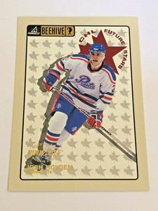 1998 Pinnacle Beehive Hockey 5x7 Rookie Card - Josh Holden RC - Regina Pats